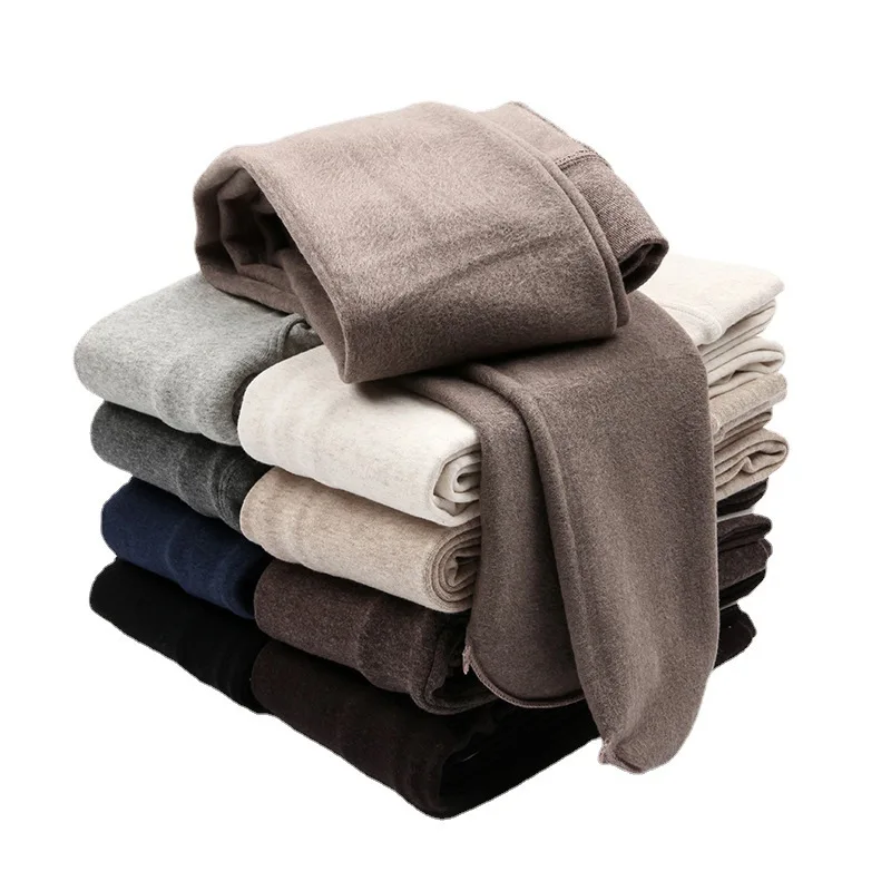 210g Plus Velvet Thick Cotton Dragon Claw Hair Leggings for Women's Outer Wear High Elasticity Thin and Warm Pantyhose