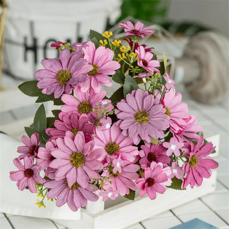 Большой искусственный подсолнух Шелковый цветок для свадьбы повторное