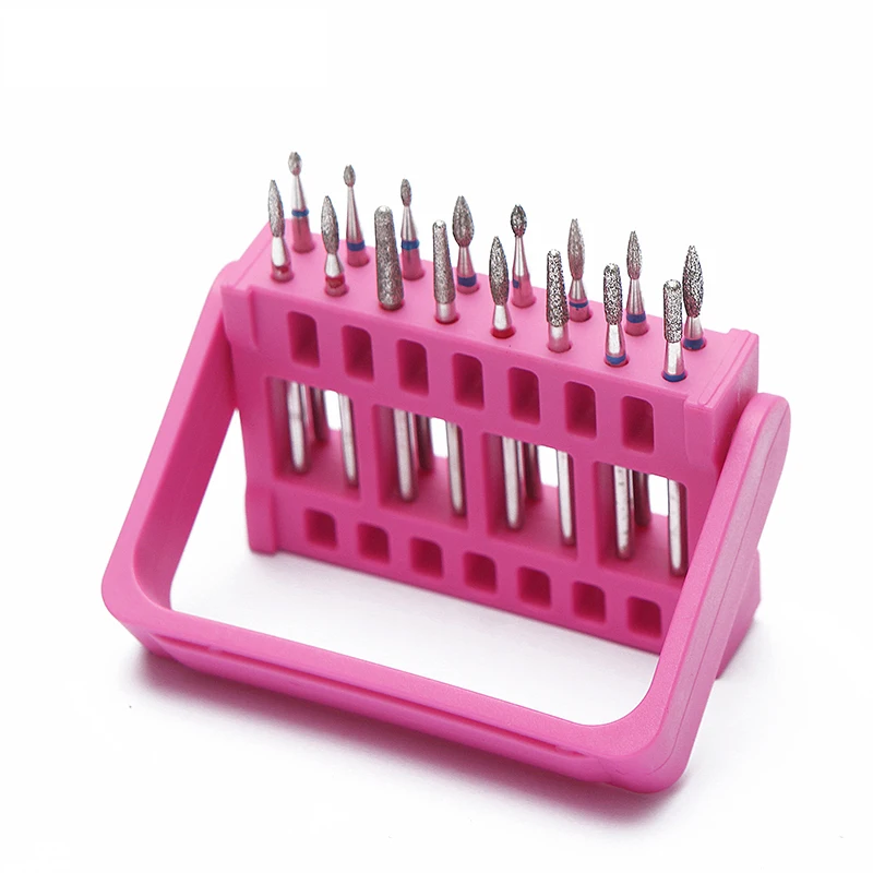 

16 Holes Nail Drill Bit Holder for Electric Drill Exhibition Displayer Manicure Nail Art Tools Displayer Organizer Container