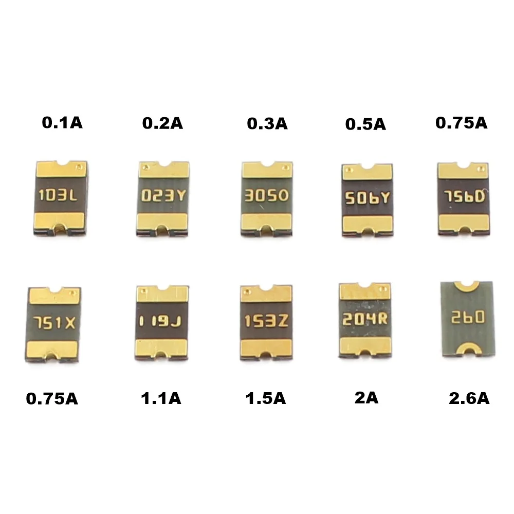 PTC сбрасываемый предохранитель 1812 SMT SMD 0.1A 0.2A 0.3A 0.5A 0.75A 1.1A 1.5A 2A 2.6A 6V 8V 13 2 V 15V 16V 24V 30V 60V