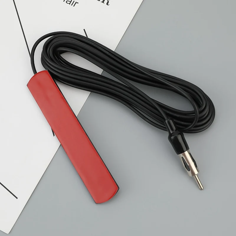 12V Universal Portable Mount Car FM Radio Amplifier Antenna Patch Aerial ANT-309 5M Cable Auto | Автомобили и мотоциклы