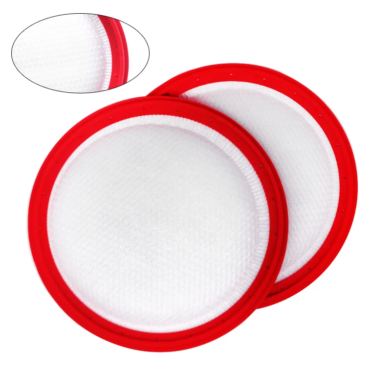 

3pcs 130mm Plastic Sweeping Machine Cotton Mesh HEPA Dust Filter Accessory for Midea C3-L148B / VC16C4-RG / C3-143C