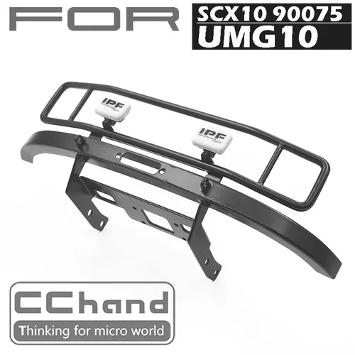 C CChand металлический ранчо передний бампер для осевой SCX10 90075 UMG10 1/10 rc автомобиль - Цвет: C