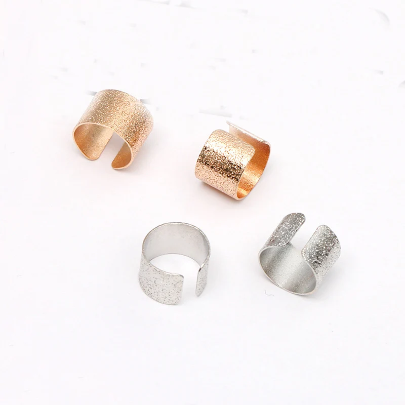 1 шт. Новые Модные Винтажные матовые изогнутые u-образные серьги-клипсы в