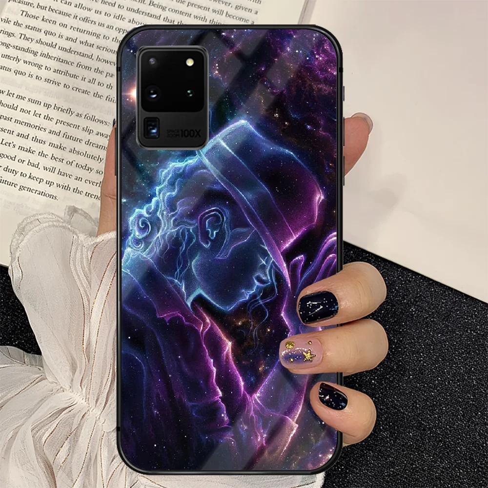 

Dancer Michael Jackson Phone Tempered Glass Case Cover For Samsung Galaxy S Note 5 6 9 10 10E 20 21 FE Plus Uitra Coque Luxury
