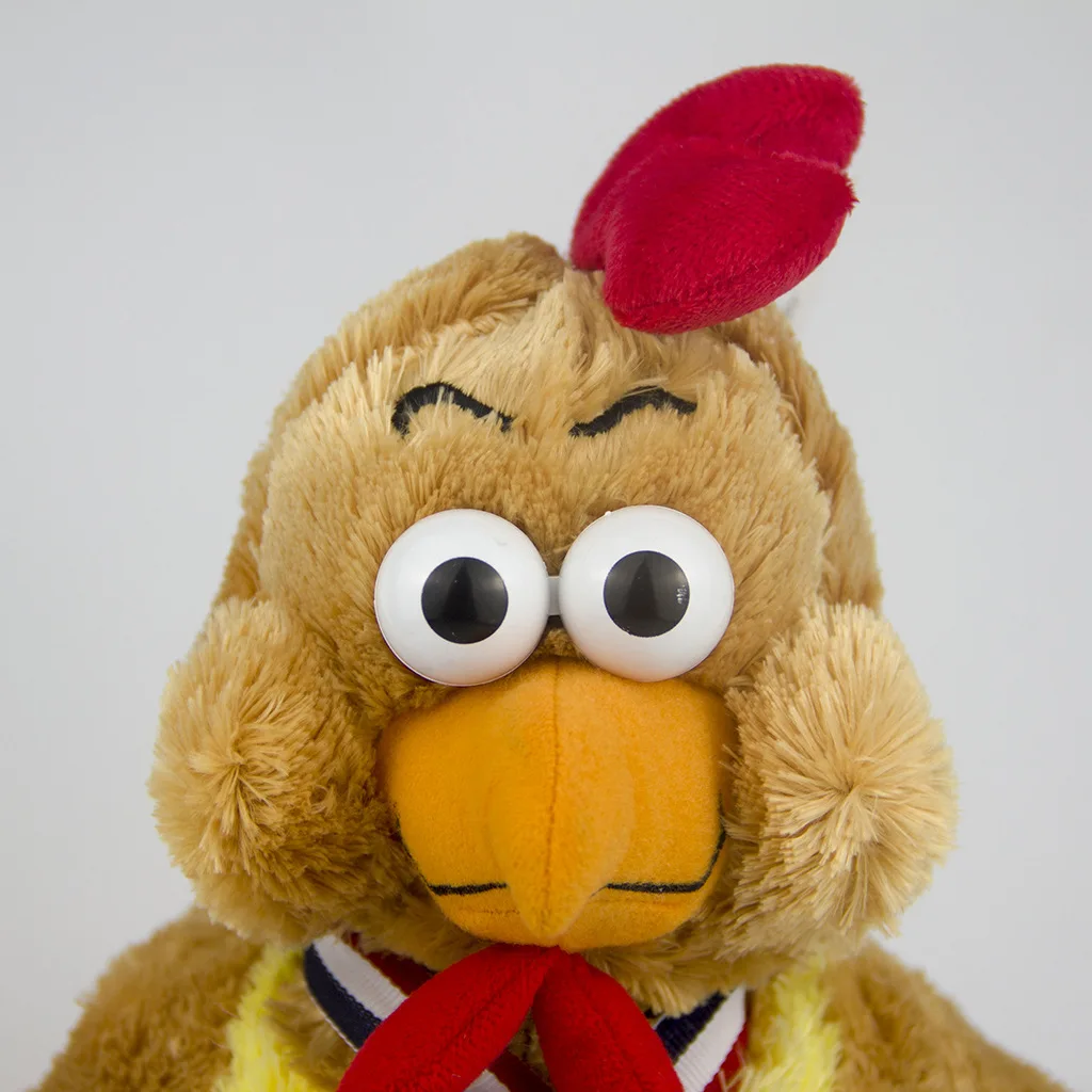 Электрические плюшевые игрушки креативная кукла время курица обратный отсчет