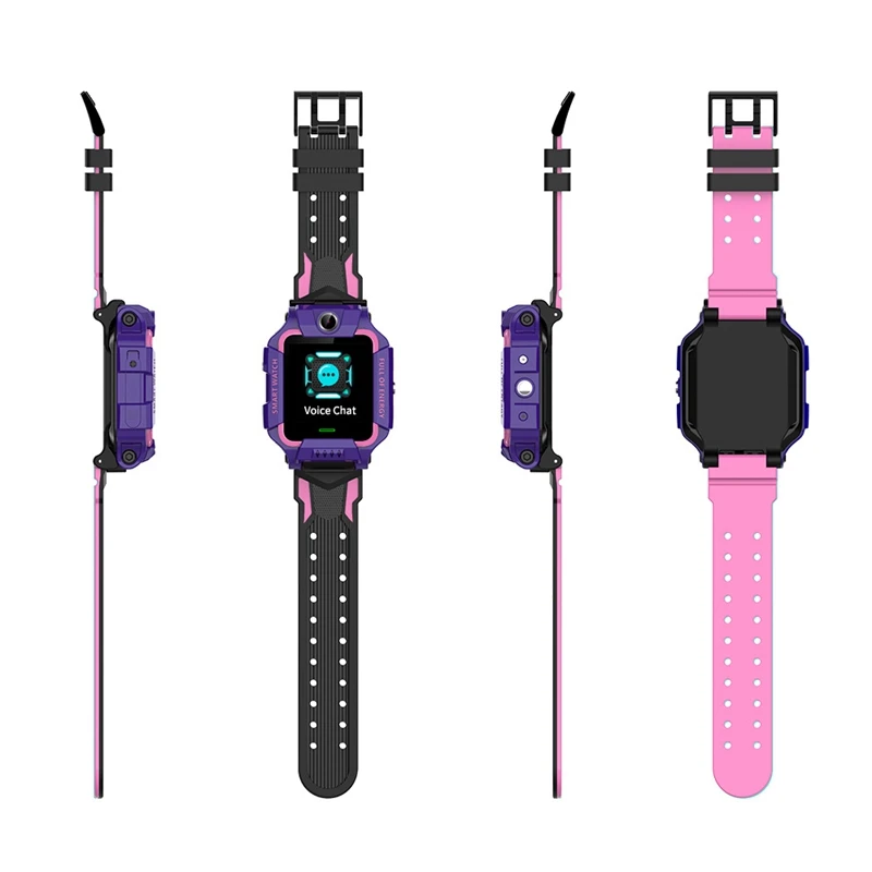 Z6 двойная камера анти-потеря местоположения Детские умные часы SOS SIM LBS трекер