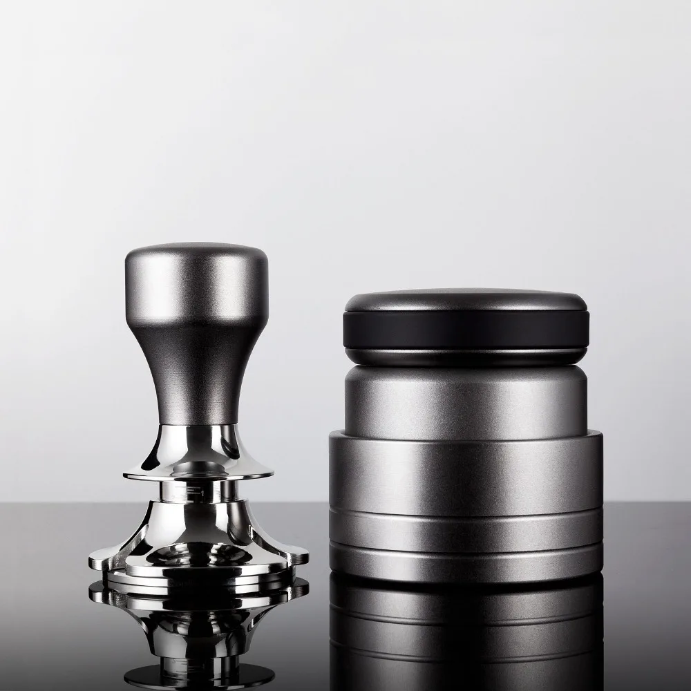 

New Needle Coffee Tamper 58mm Coffee Tamper Set Distributor Leveler Tool Needle Type Coffee Powder Distributor