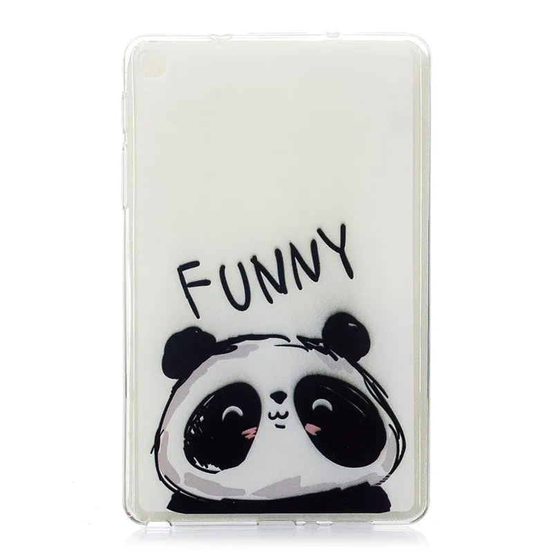 Мягкий ТПУ чехол для планшета с принтом милого кота щенка бабочки samsung Galaxy Tab A 8 0