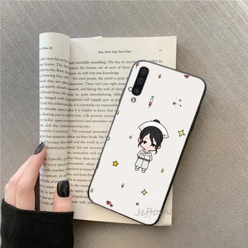

Medicine Doctor Nurse Phone Case For Samsung galaxy S note 7 8 9 10 20 fe edge A 6 10 20 30 50 51 70 lite plus Soft Silicone