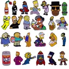 Аниме ТВ фигурка семейная жизнь Гомер лацкан заколки рюкзак джинсы фотоаксессуары подарки