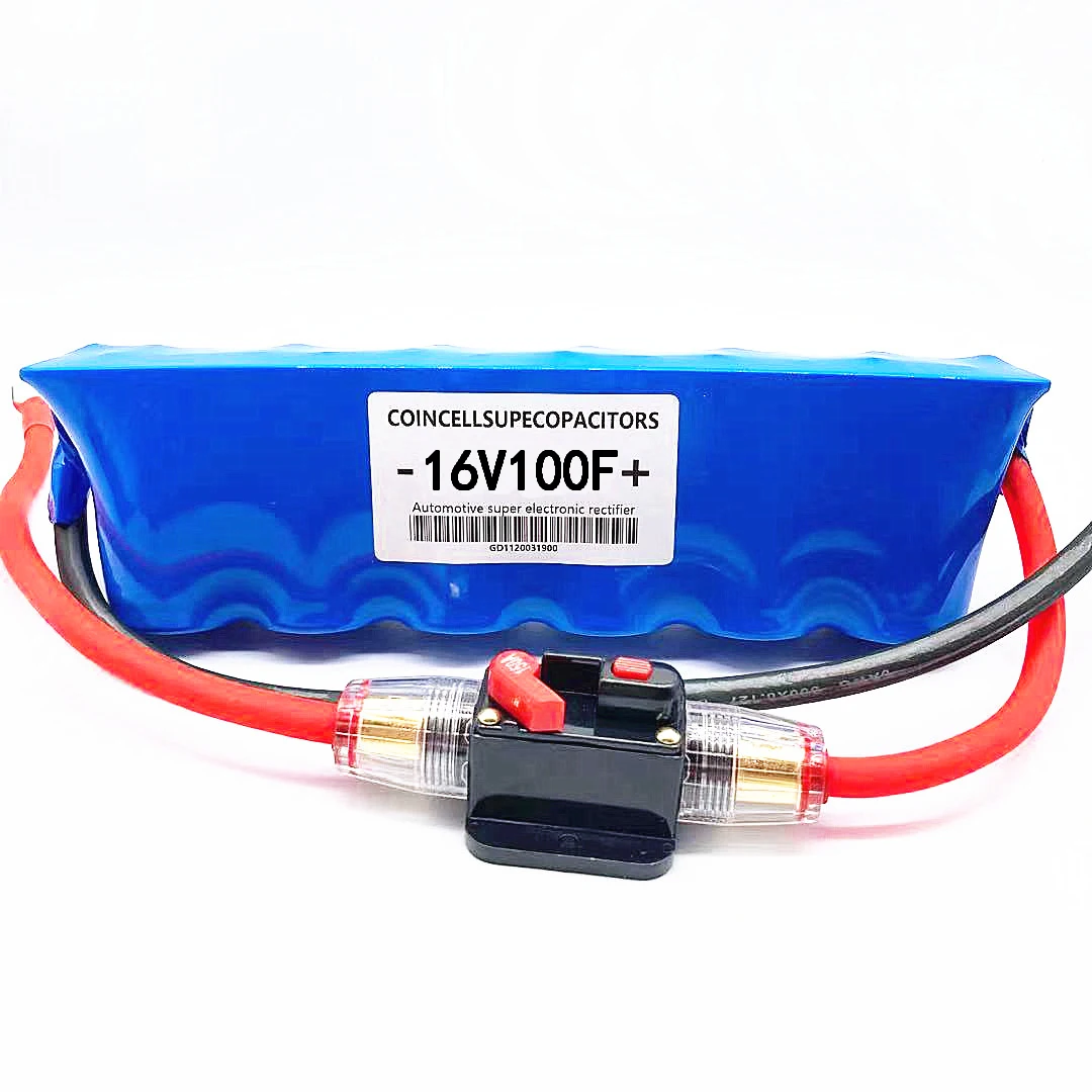 

Korea LS Supercapacitor 16V100Fautomotive rectifier 12V battery 2.8V600F automotive intelligent rectifie