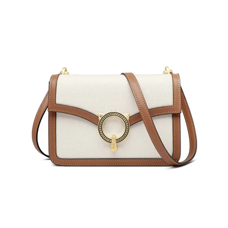 

Real Cowhide Handbags 2021 New Korean version of all-match shoulder bag high quality fashion trend casual texture messenger bag