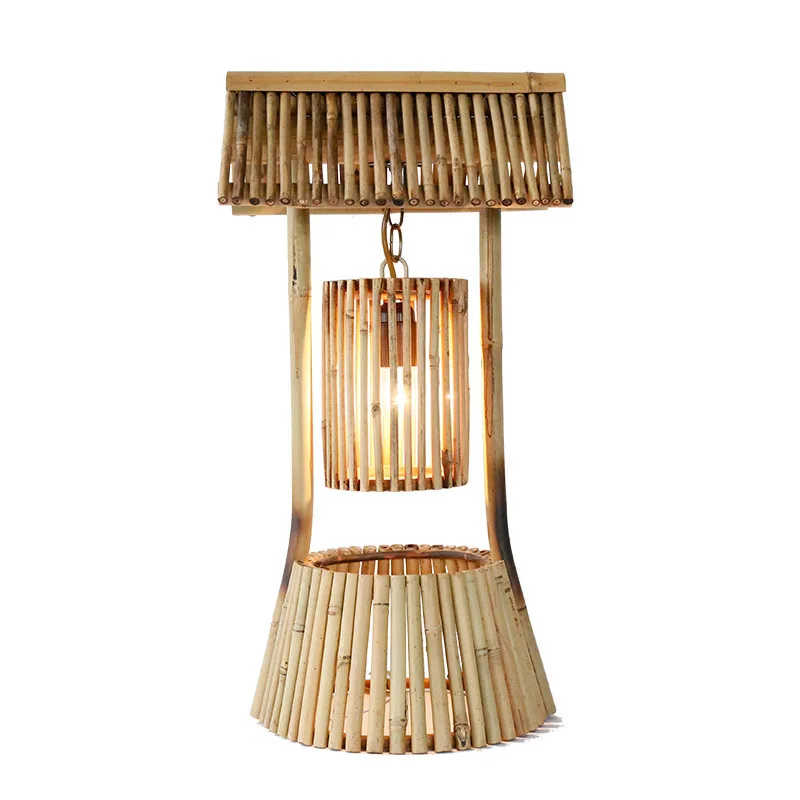 Ретро американский Сельский ретро Простой японский бамбуковый ткацкий