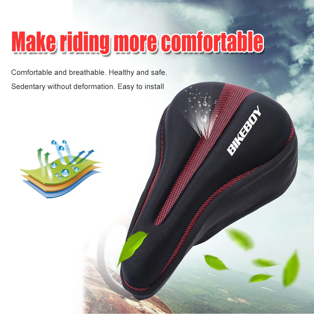Велосипедное седло MTB велосипедная подушка 3D силиконовый гелевый Коврик Седло