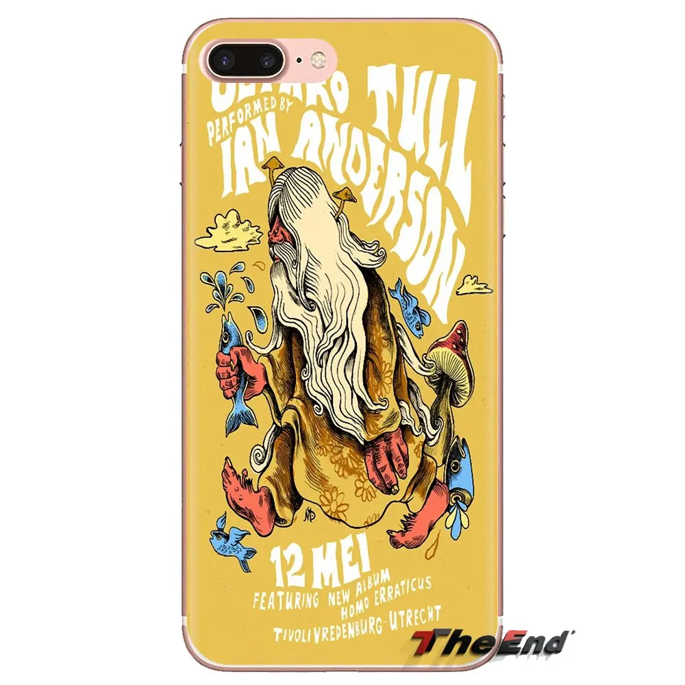 Ian Anderson Rock Band JETHRO TULL For Sony Xperia Z Z1 Z2 Z3 Z5 compact M2 M4 M5 E3 T3 XA Aqua LG G4 G5 G3 G2 Mini TPU Bag Case |