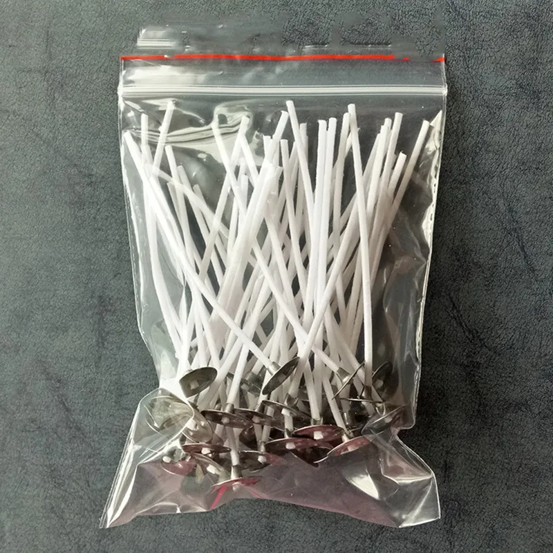 50 шт./пакет лампы в форме свечи Фитили толстые DIY ручной работы расходные