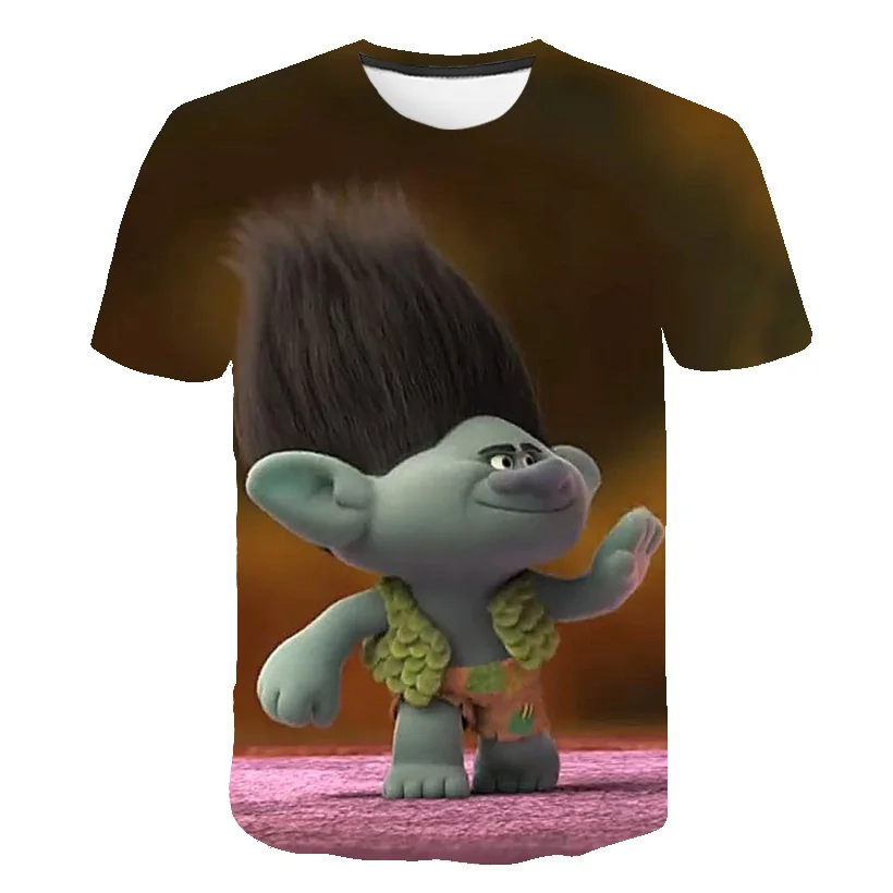 Забавная детская футболка с рисунком клоуна Милая для мальчиков и девочек летняя