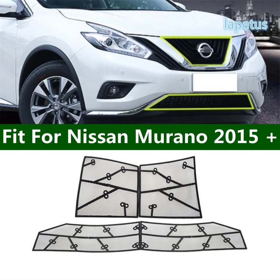 

Car Middle Anti-insect Screening Mesh Front Grille Insert Net Cover Fit For Nissan Murano 2015 - 2019 Exterior Accessories