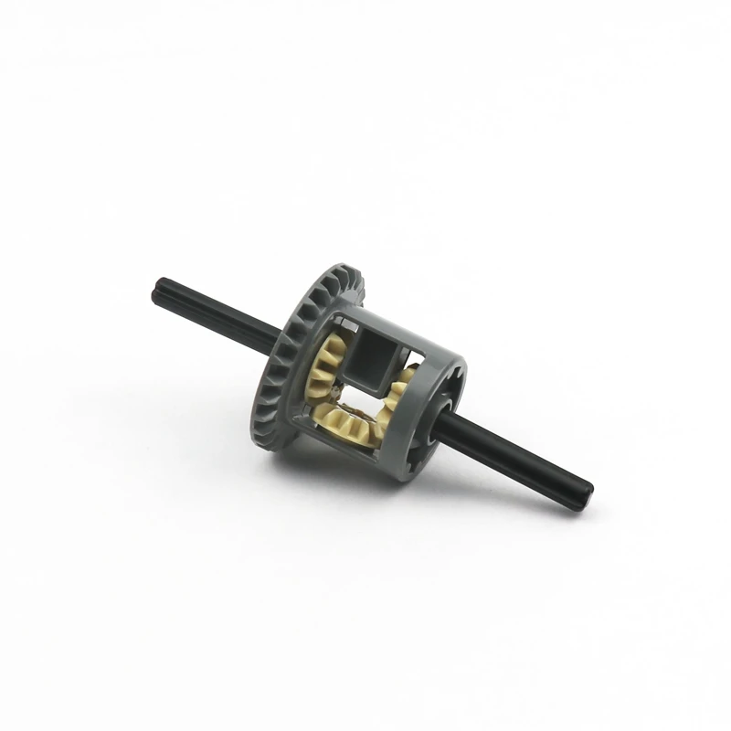 Новый набор деталей MOC технических блоков с дифференциальными шестернями, набор рамы и упаковка.