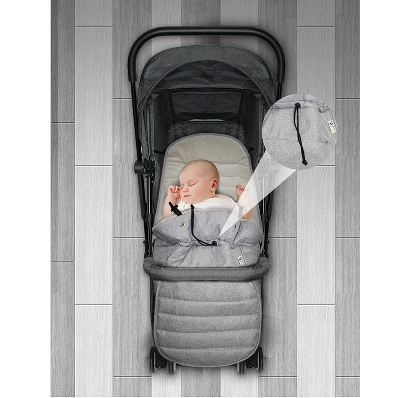 Baby Stroller Sleeping Bag Infant Winter Footmuff Sleepsack Newborn Wheelchair Waterproof Windproof Footcover | Мать и ребенок