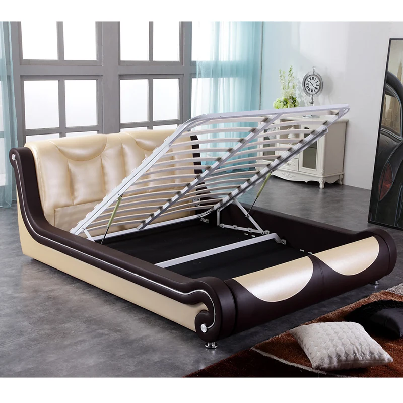 Роскошный итальянский комплект для спальни мебель больших размеров Современный