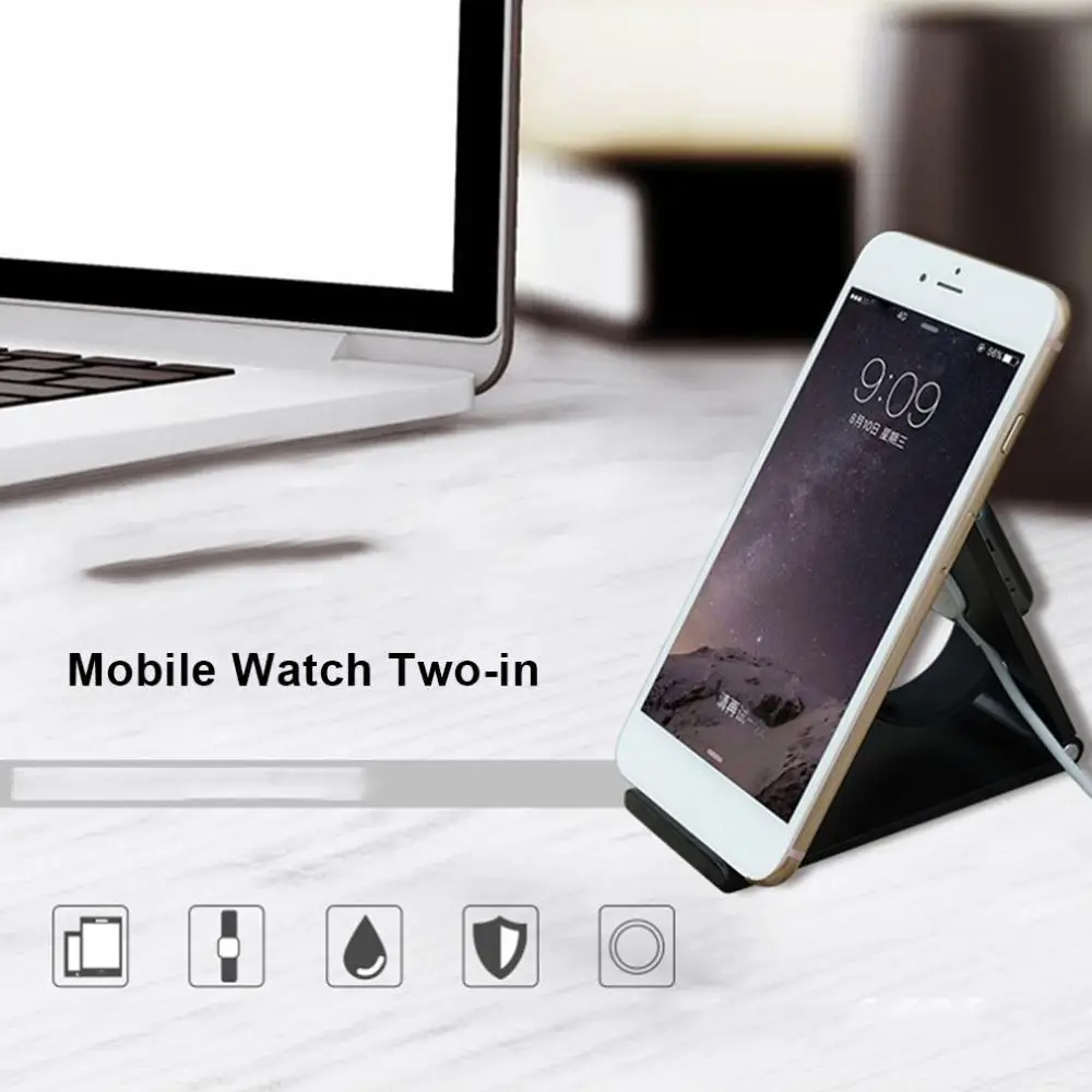 Портативная 2 в 1 многофункциональная зарядная док станция Подставка держатель