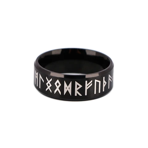 SP172 мужское Руна викингов кольцо нордическая Руна мифология викингов ювелирные кольца амулет в подарок для мужчин Панк ювелирные изделия