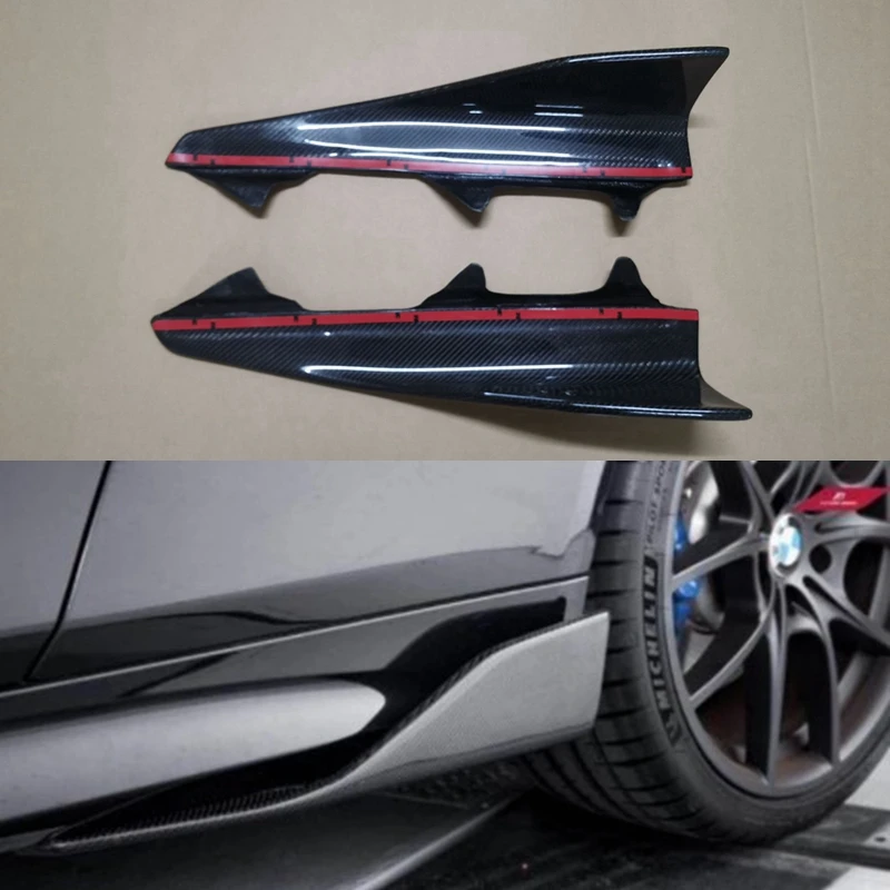Боковые юбки из углеродного волокна для BMW E60 M5 F10 G30 F22 F23 F87 M2 F32 F33 F36 F82 M4 E90 E92 F30 M3