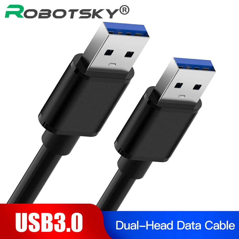 Удлинительный Кабель USB 3 0 двойной Тип Папа папа для передачи данных кабель шнур