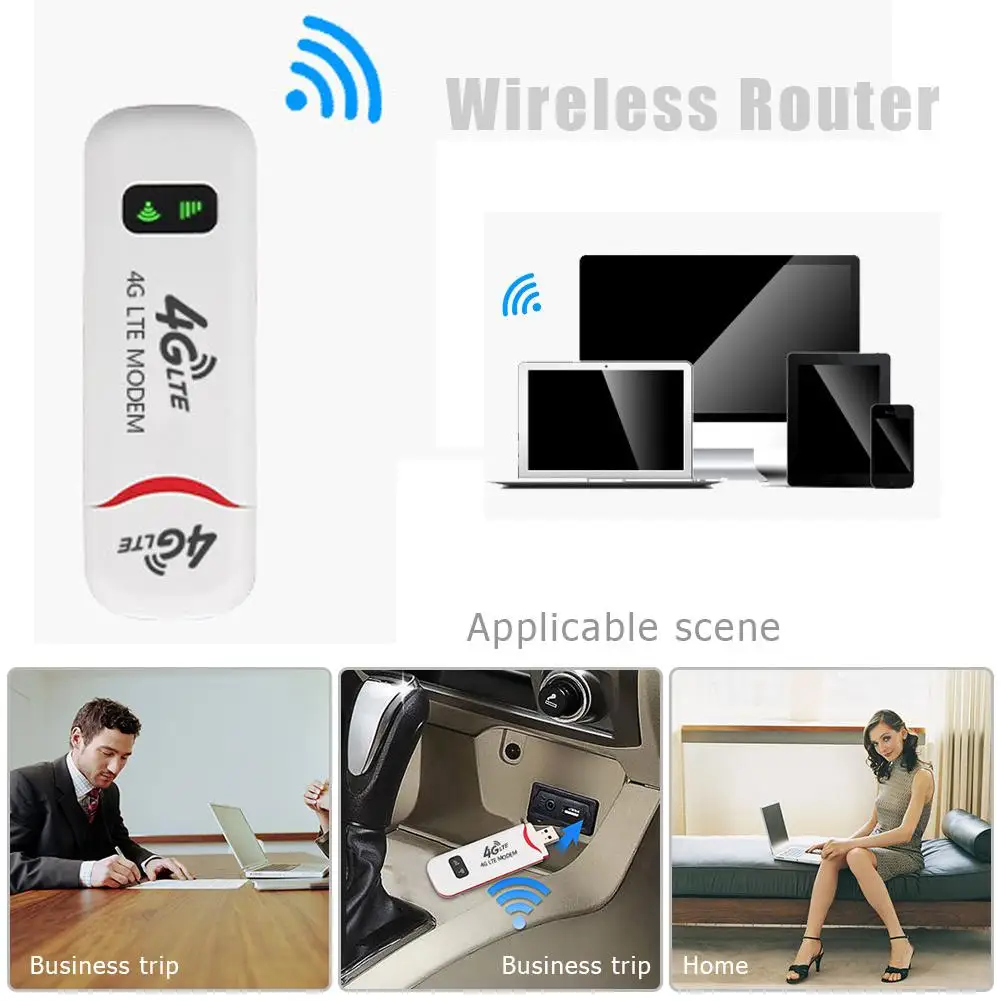 4G/3G 100 Мбит/с мини USB Wifi роутер репитер модем беспроводной широкополосный