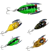 30 discounts hot 1 pc 4cm fishing tackle lure top water plastic insect cicada bass hard bait