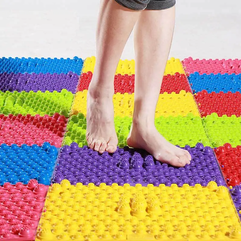 

1pcs Professional Durable Reflexology Foot Massage Pad Toe Pressure Blood Circulation Plate Mat For Massager Massage cushion