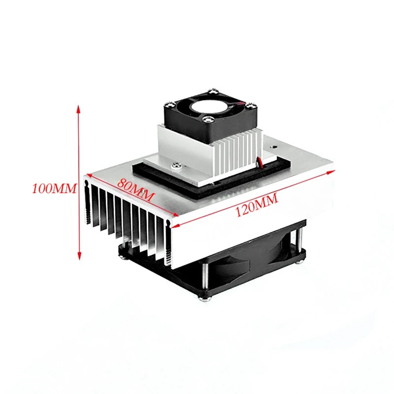 

DIY Cooling System Kit Semiconductor Thermoelectric Peltier Refrigeration Cooling System Air Conditioner Cooling System