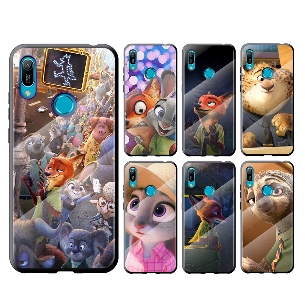 

Tempered Glass Cover Luxury Disney Zootropolis For Xiaomi Mi 11 11i 10T CC9E 9T Note 10 Ultra Pro Lite 5G Phone Case