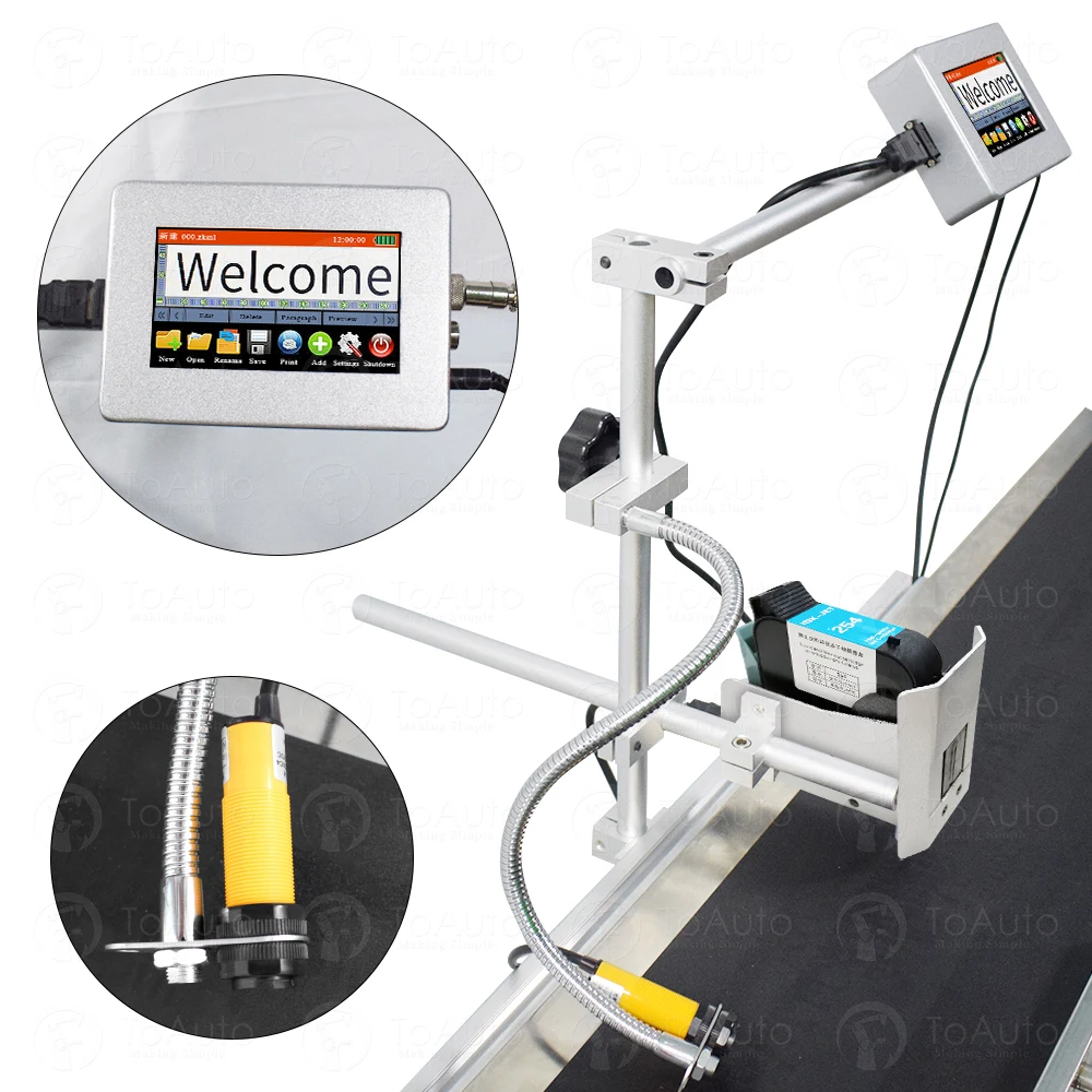 metal barcode printer