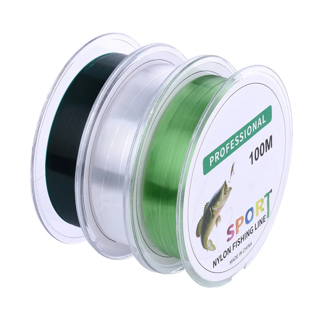 

100M Hand Fishing Line Wear Resisting Nylon Fishing Cable DIY Fishing Rod Thread Monofilament Fish Line