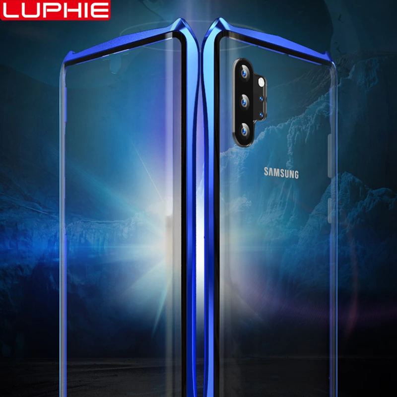 Для Samsung Galaxy Note 10 Plus тонкая металлическая рамка в стиле летучей мыши