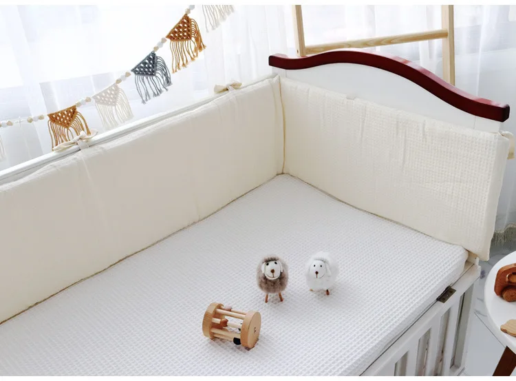 200 см Детские бамперы для кроватки хлопковая утолщенная цельная детская Защитная