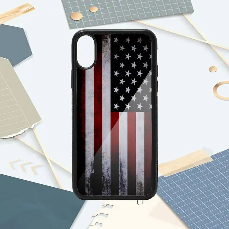 

America USA Flag Novelty Phone Case PC for iPhone 11 12 pro XS MAX 8 7 6 6S Plus X 5S SE 2020 XR