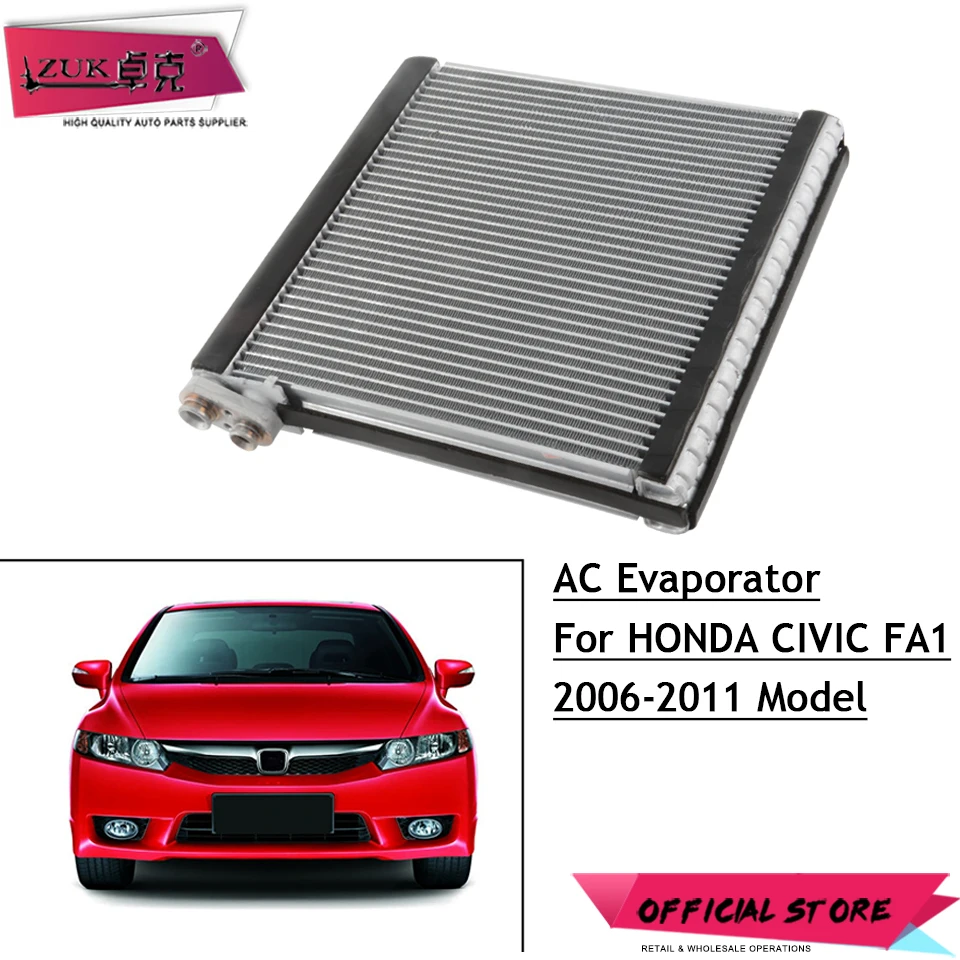 ZUK высокое качество кондиционер испаритель для HONDA CIVIC 2006 2007 2008 2009 2010 2011 FA1 80211 SNK