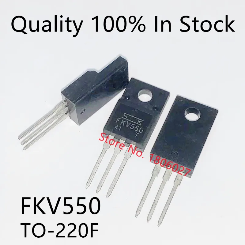 

10PCS/LOT FKV550N FKV550 FKV550T 50A 50V TO-220F