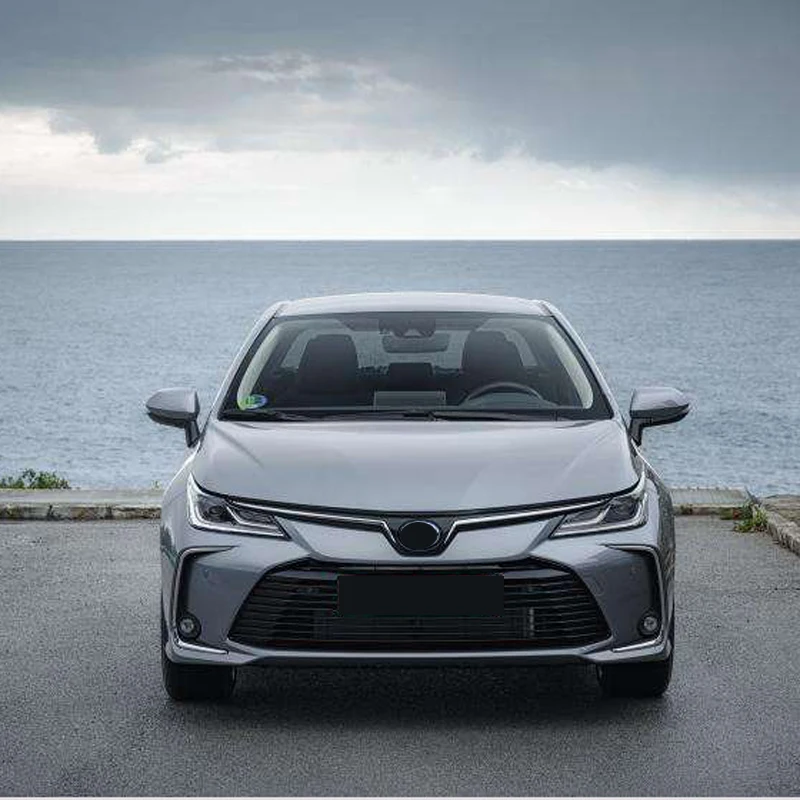 Подходит для Toyota Corolla E210 Sedan автомобильный Стайлинг хромированная крышка заднего бампера декоративная накладка 1 шт. авто аксессуары