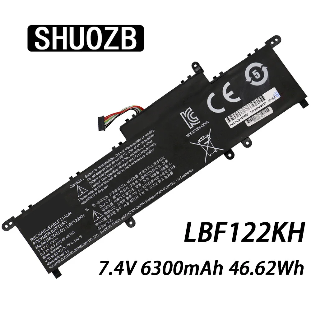 Новый аккумулятор для ноутбука LBF122KH LG Xnote P210 P220 P330 Series Tablet Notebook Batteries 7 4 V 6300mAh 46 62wh