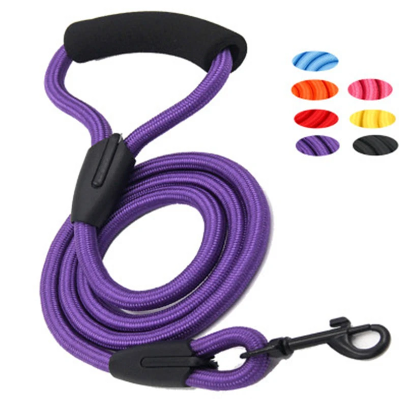 

Dog Leash Running Walk Train for Large Small Cat Pets Leashes Dogs Leash Rope Nylon Tenacity 7 Colors 3 Sizes Dog Collar Led