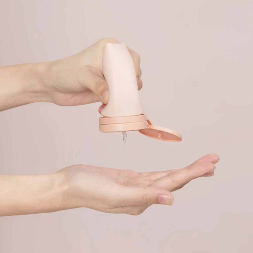 Sub пустая силиконовая портативная пластиковая бутылка для хранения под