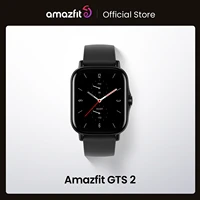 Global Amazfit GTS Smartwatch 5ATM Water Resistant AMOLED Display Alexa Built-in Smart Watch For Android IOS Phone