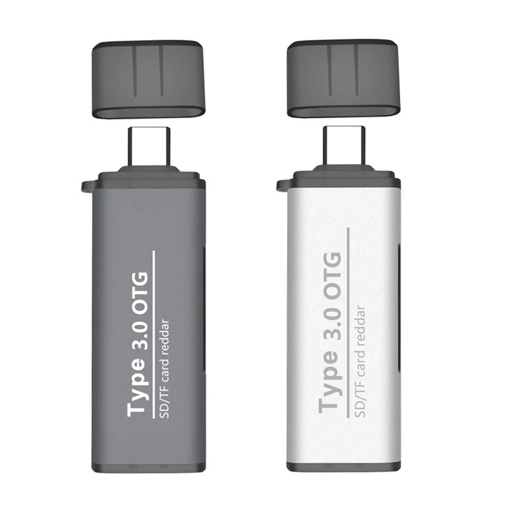 

USB 3.0 Type-c Otg Android адаптер высокоскоростной кардридер USB конвертер для смартфона камеры Sd/Tf карты 68*22*10 мм