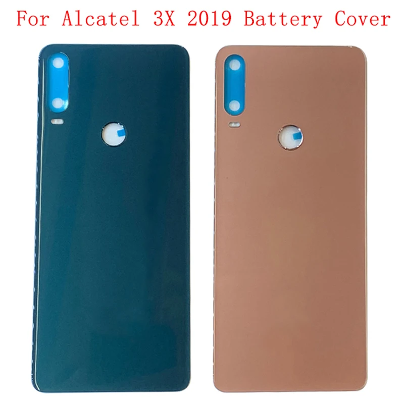 

Battery Cover Rear Door Housing Back For Alcatel 3X 2019 5048Y 5048A 5048I Battery Cover with Logo Replacement Parts
