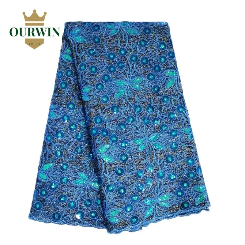 Светильник желтая кружевная ткань для африканского свадебного платья